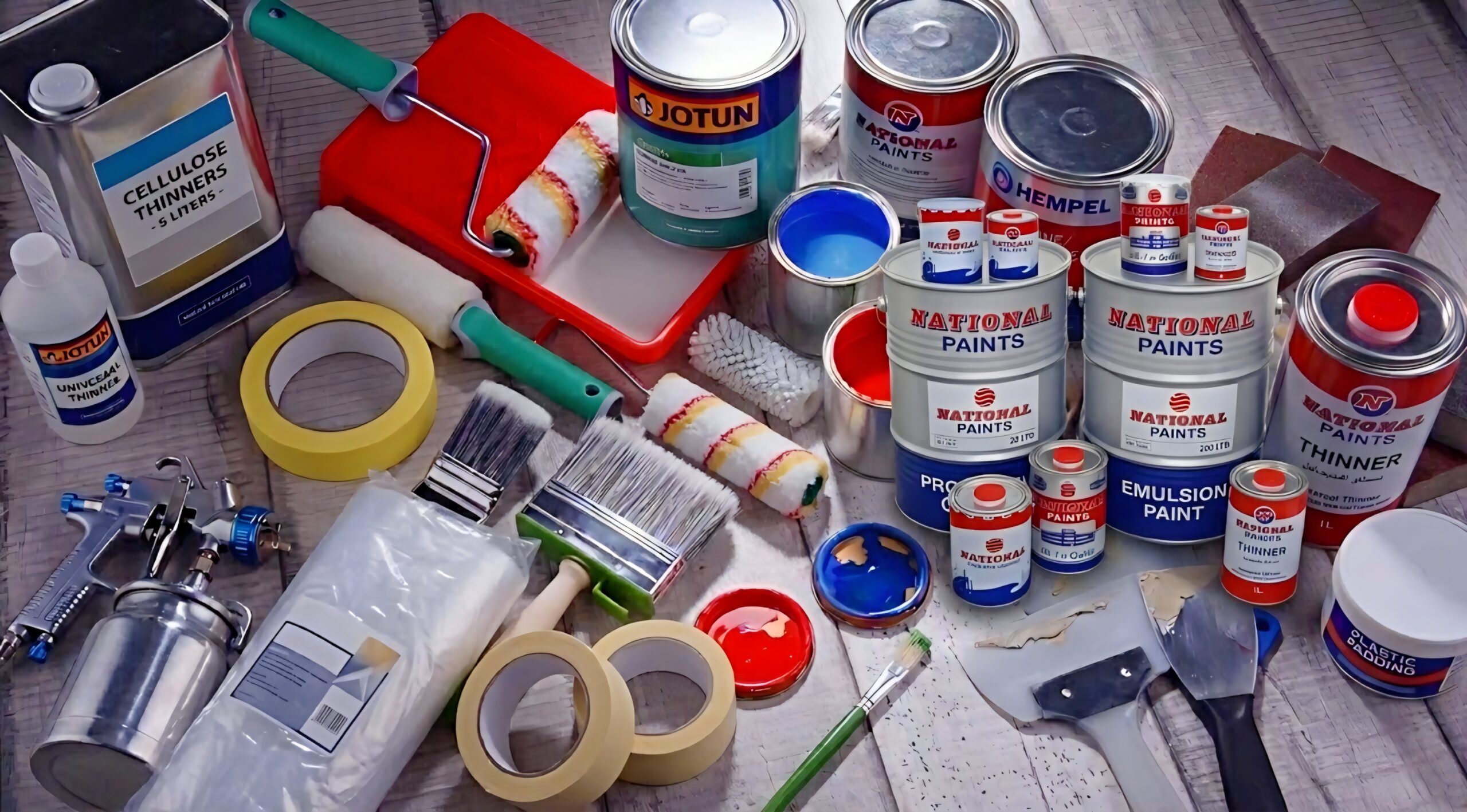 PAINTS AND PAINTING ACCESSORIES